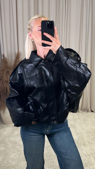 Melodie jakki svartur