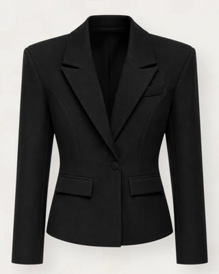 Moch shoulder pad jakki svartur