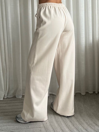 Eight joggingbuxur beige