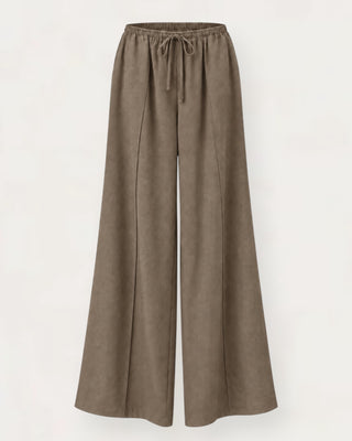 Lucc wide-dressy buxur camel