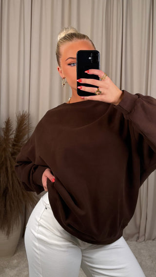 Luna peysa brúnn