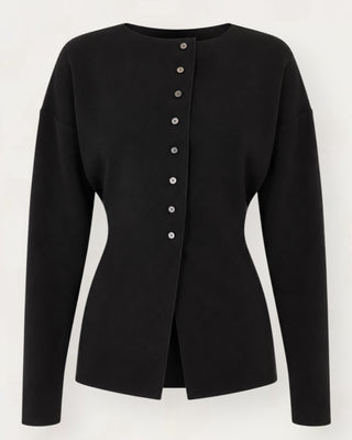 Luce button up bolur svartur