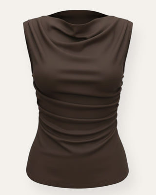 Lucy drape bolur brúnn