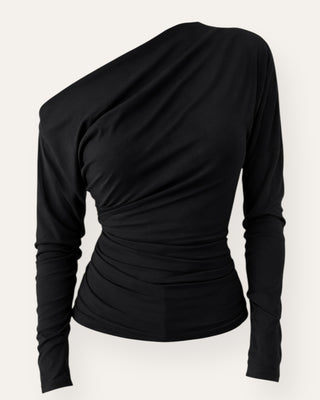 Eight off shoulder bolur svartur