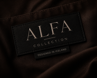 Alfa collection kjóll brúnn