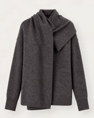Lucc scarf peysa brún