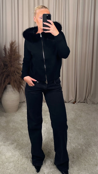 Melissa peysa svartur