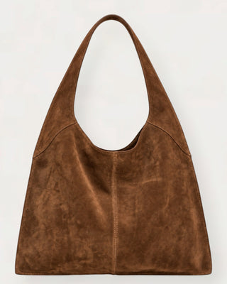 Muse suede taska camel