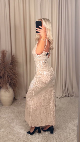 Vintage sequin kjóll