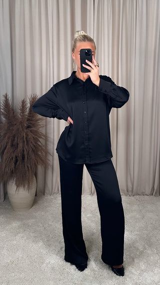 Adele skyrta svartur