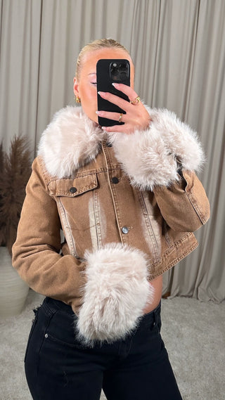 Kendall jakki camel