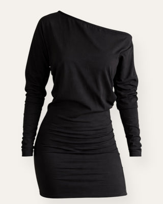 Eight off shoulder kjóll svartur