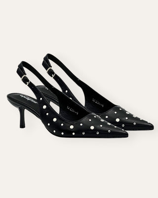 Stephan metallic hælaskór