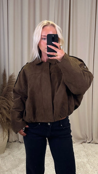 Cassidy jakki ljós brúnn