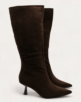 Bellic suede stígvél brún