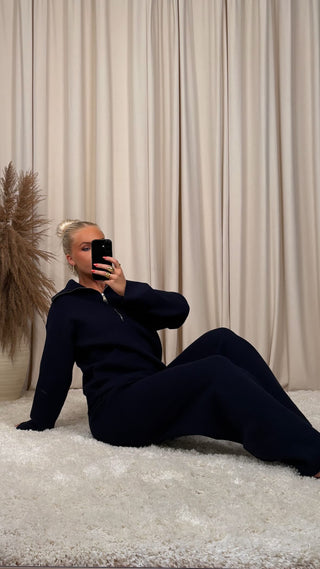 Taylor cozy sett navy