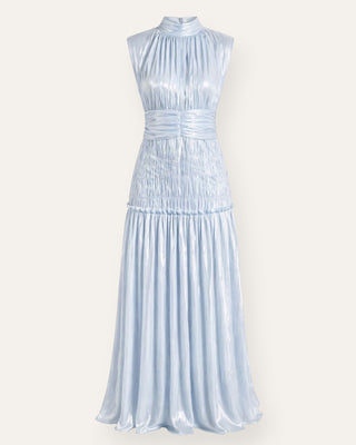 Elsa romans kjóll blár