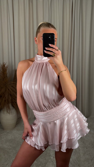 Luc playsuit kjóll bleikur