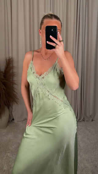 Valerie dress green