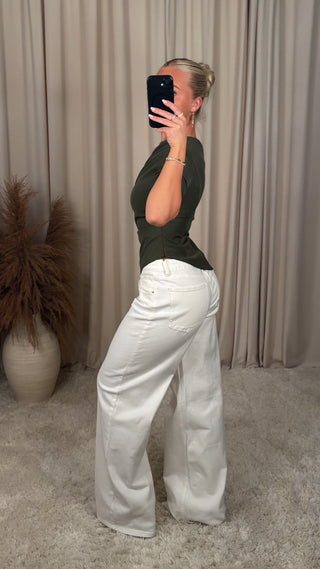 Redil midwaist loose gallabuxur
