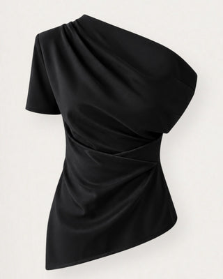 Eight off-shoulder bolur svartur