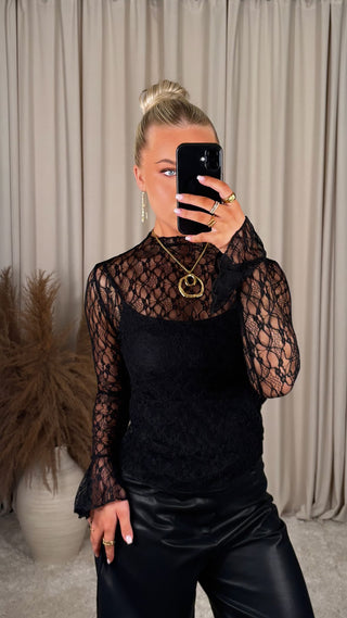 Fallon bolur svartur