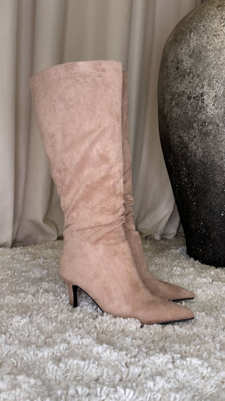 Elsa stígvél beige