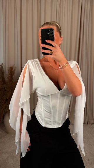 Soy corset bolur hvítur