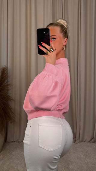 Lillian peysa bleikur