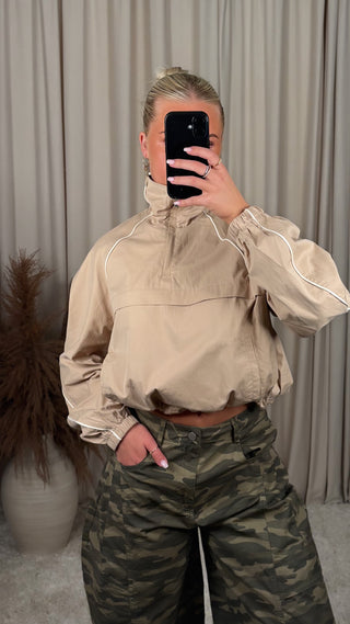 Drole oldschool jakki beige