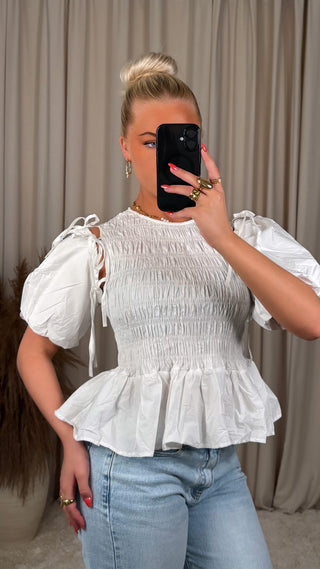 Monica bolur hvítur