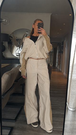 Lucy wind sett beige