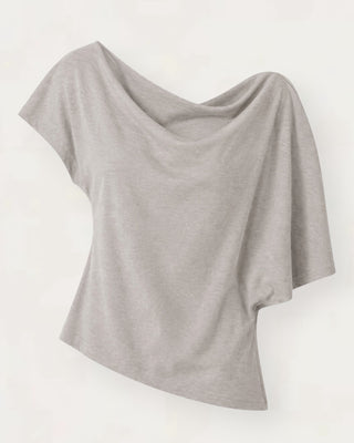 Lucc off shoulder bolur grár