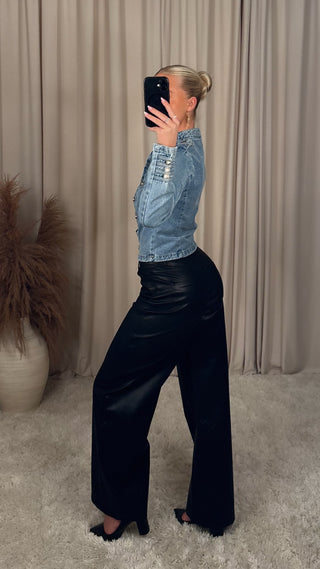 GD denim jakki blár