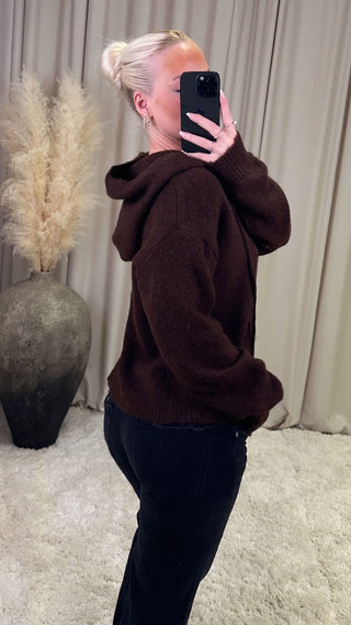 Hailey peysa brúnn