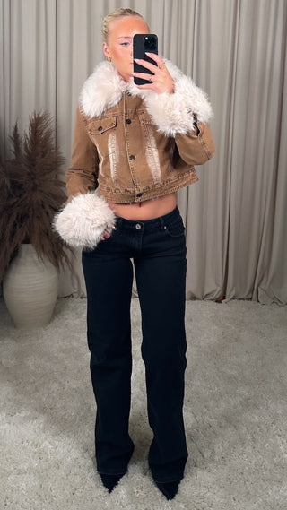 Kendall jakki camel