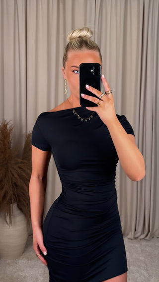 Camilla kjóll svartur