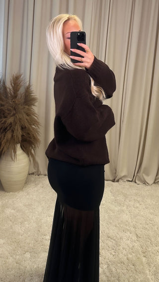 Sandy peysa brúnn