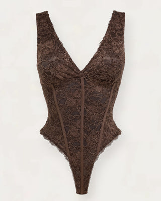 Copper lace samfella brún