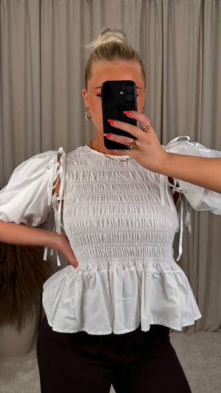 Monica bolur hvítur