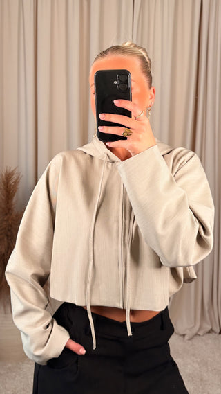 Lucc dragt jakki beige