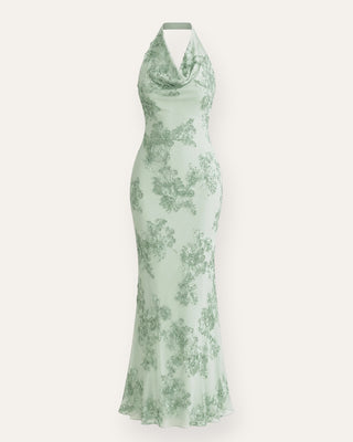O&O floral kjóll