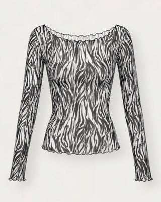 Moch zebra bolur svartur