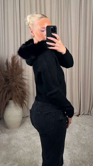 Melissa peysa svartur