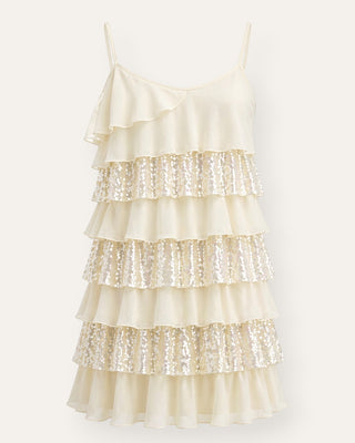 Elsa doll kjóll beige