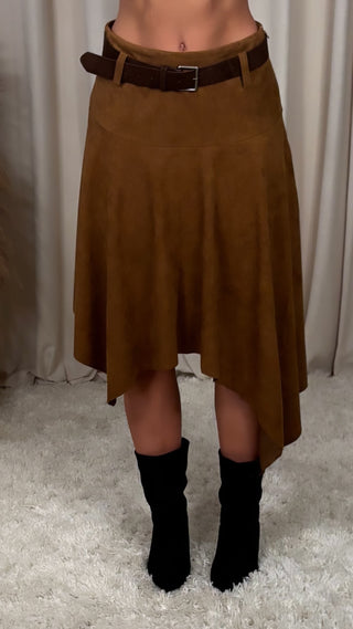 Moch suede pils camel