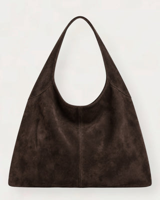 Muse suede taska brún