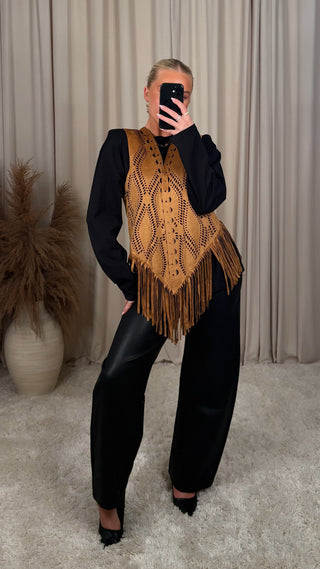 Moch suede vesti