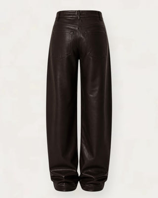 The perfect leather pants brúnar