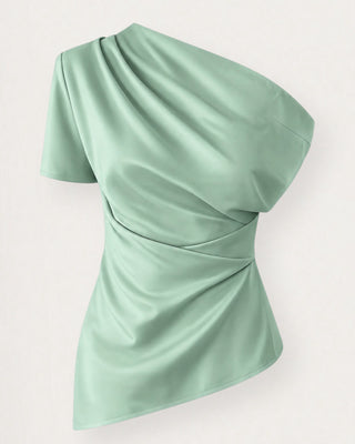 Eight off-shoulder bolur mintugrænn